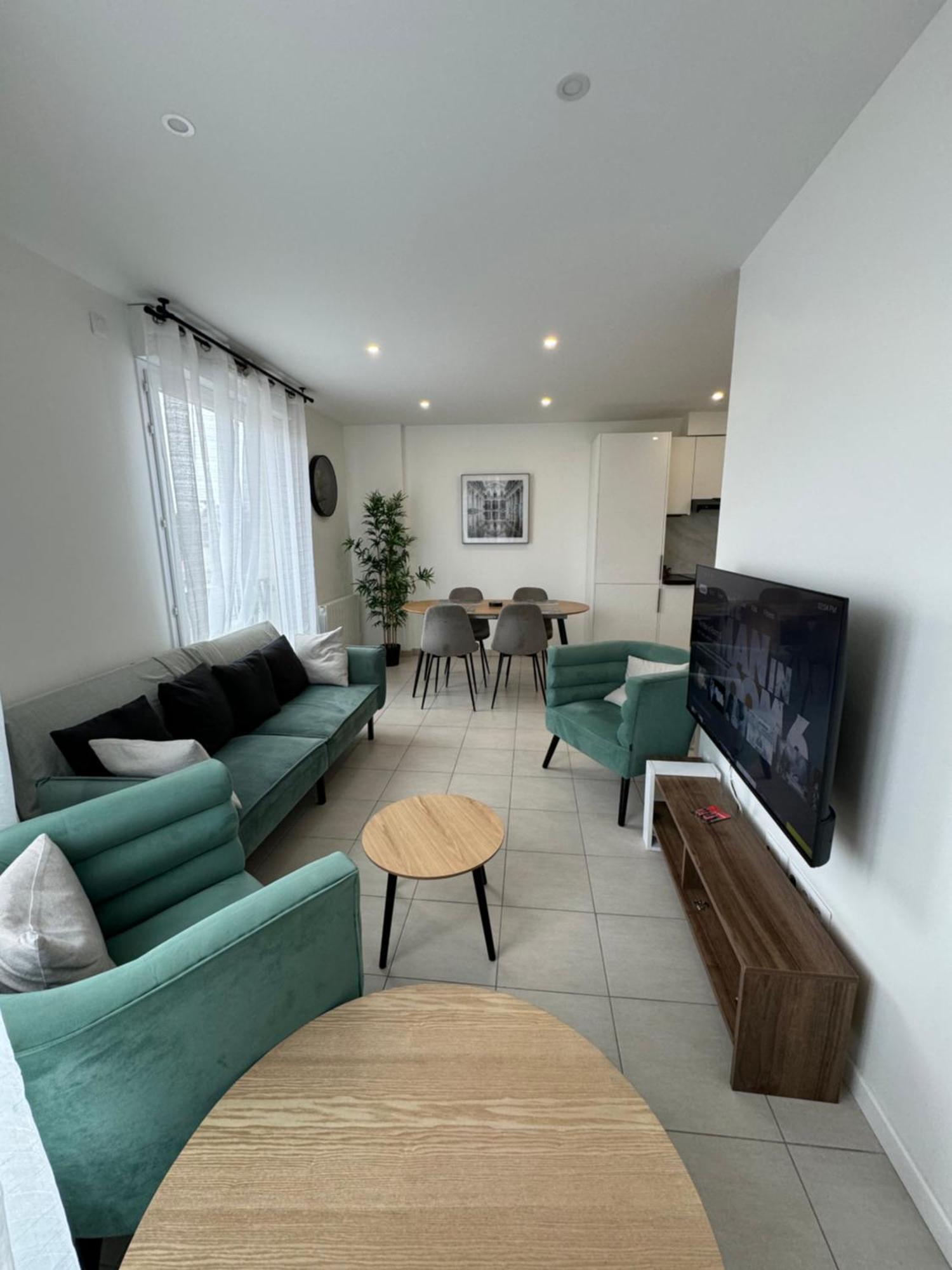 Appartement 2 Chambre Drancy Ngoại thất bức ảnh